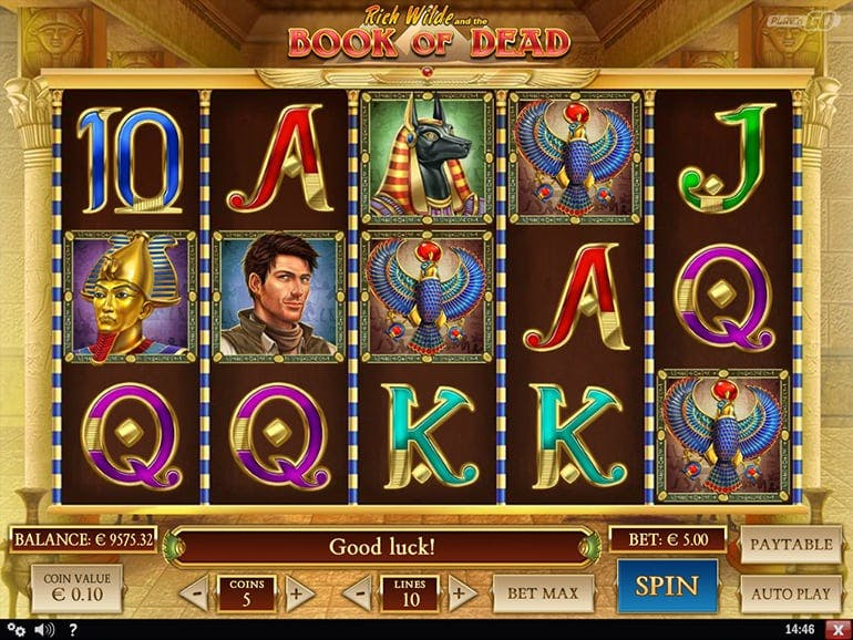 Book of Dead at Cocoa Casino